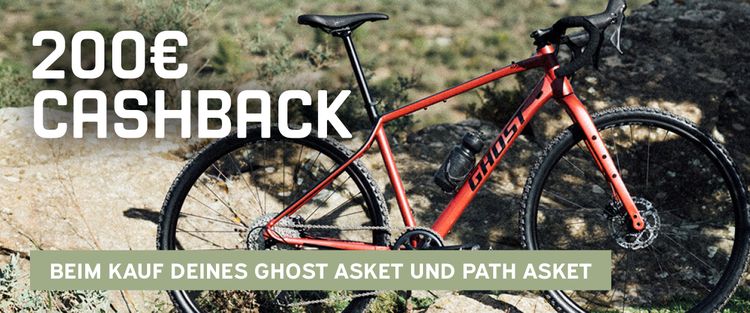 200€ Cashback - Gravelbike von Ghost